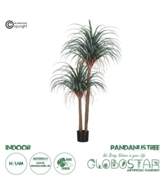 GloboStar® Artificial Garden PANDANUS TREE 20049 Τεχνητό Διακοσμητικό Φυτό Πάνδανος Υ160cm